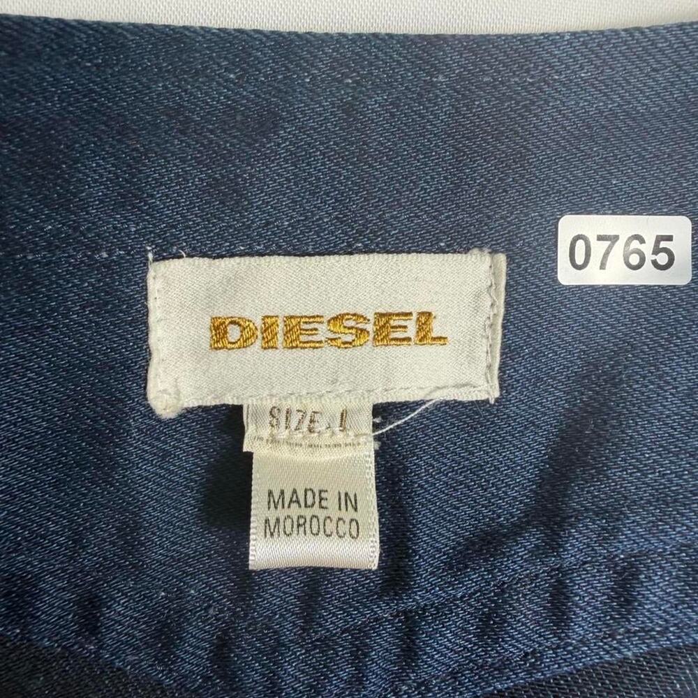 Diesel denim vest womans size L - Picture 4 of 6